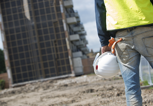 Builder on our Loughborough Park site