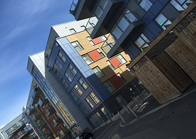 Flats at Loughborough Park, Brixton